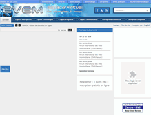 Tablet Screenshot of evem.ma